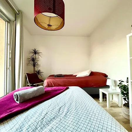 Bngo I Immense Rooftop I 2 Chambres, 4 Places Parkings, 2 Immenses Terrasses, 8 Personnes *